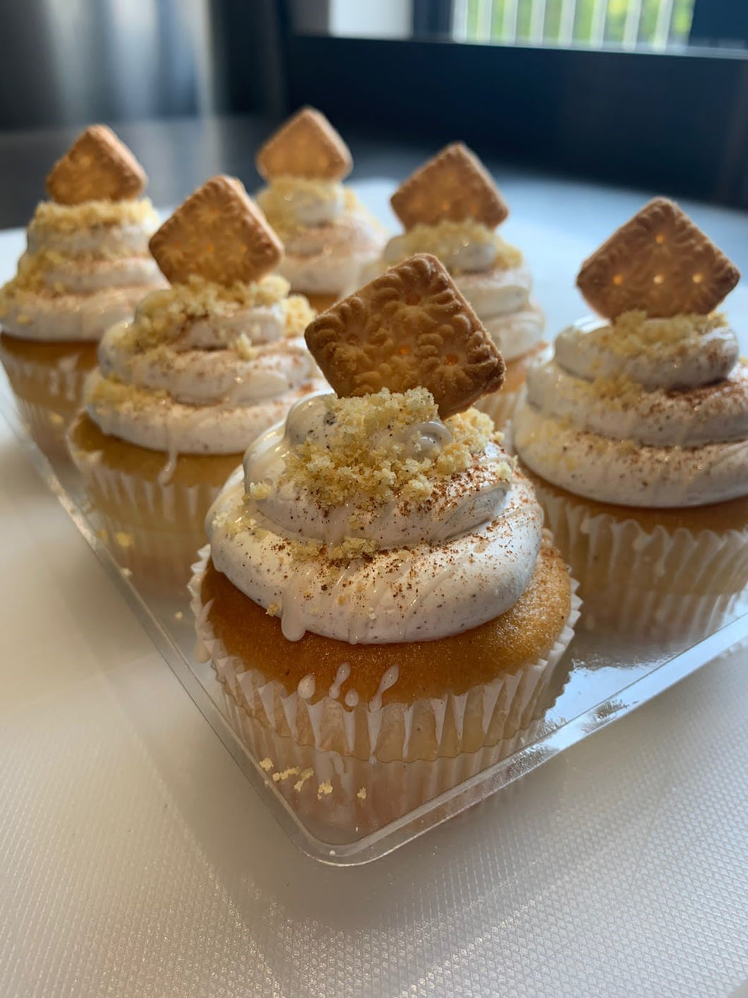 Milk Tart Cupcakes